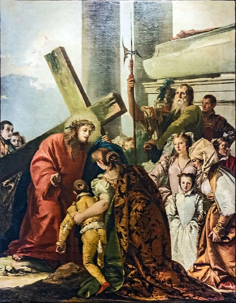 Gesù Cristo consola le donne di Gerusalemme